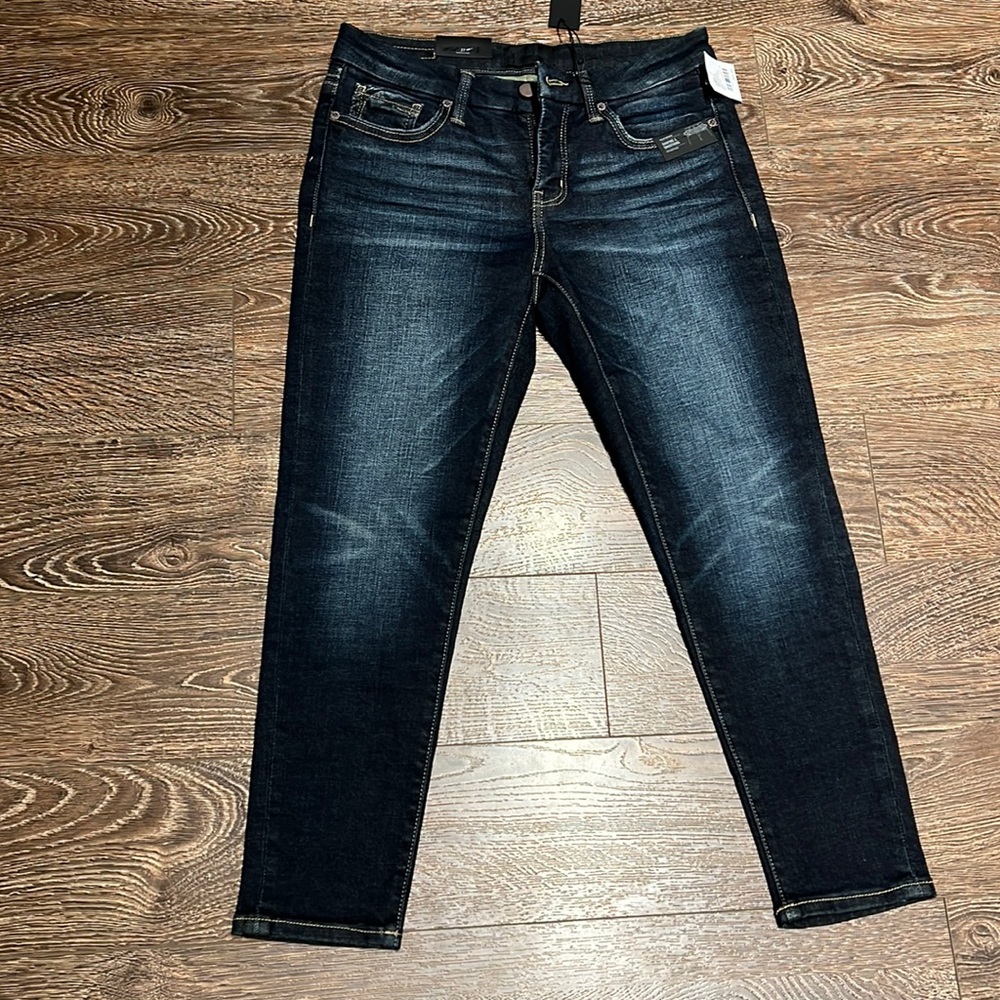 Brand New Buckle Black No.53 Ankle Skinny Jeans 27 X 25